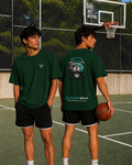 Shadow Bear Green Logo Tee