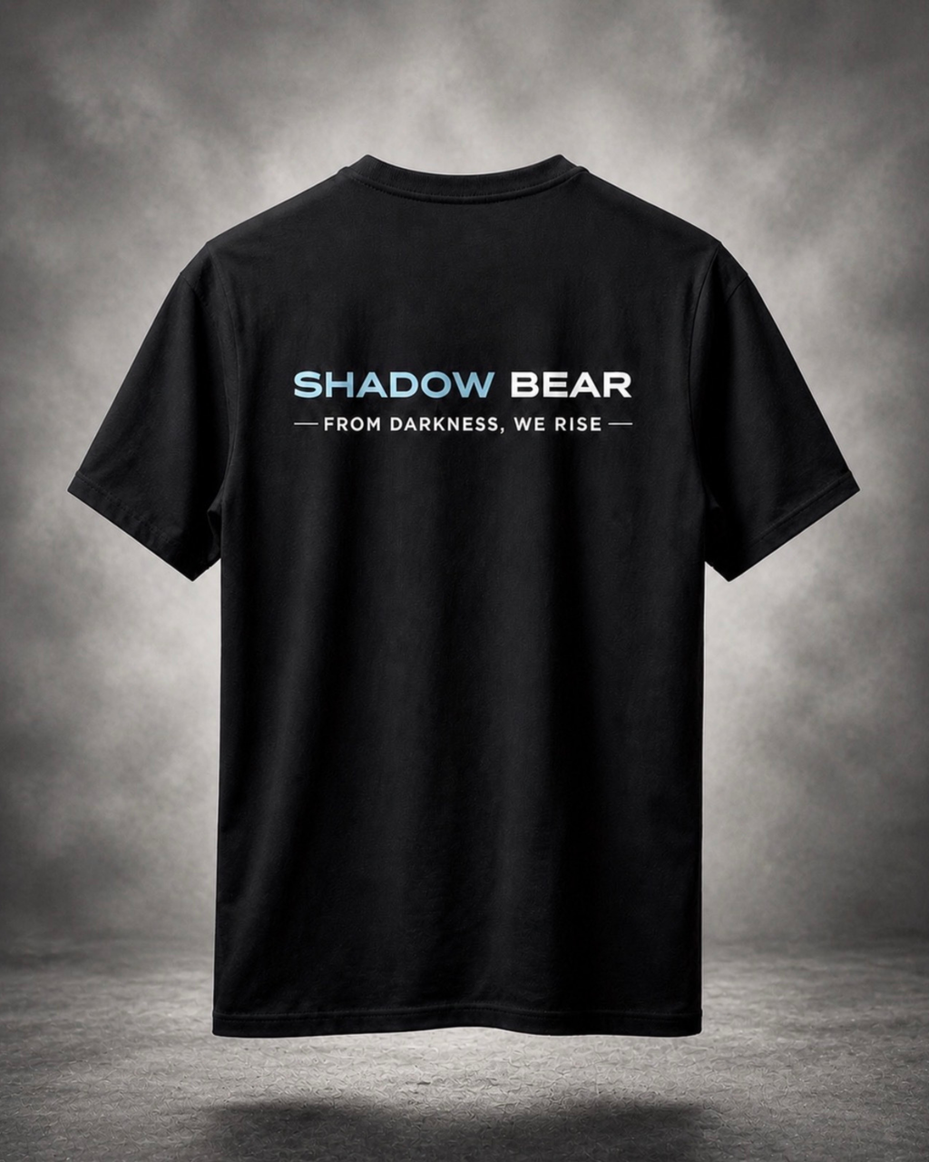 Shadow Bear Tee Black