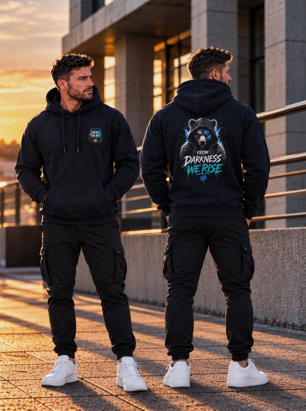 From Darkness We Rise –Dark Blue Unisex Hoodie