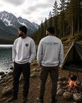 Shadow Bear Grey Oversized Sweatshirt
