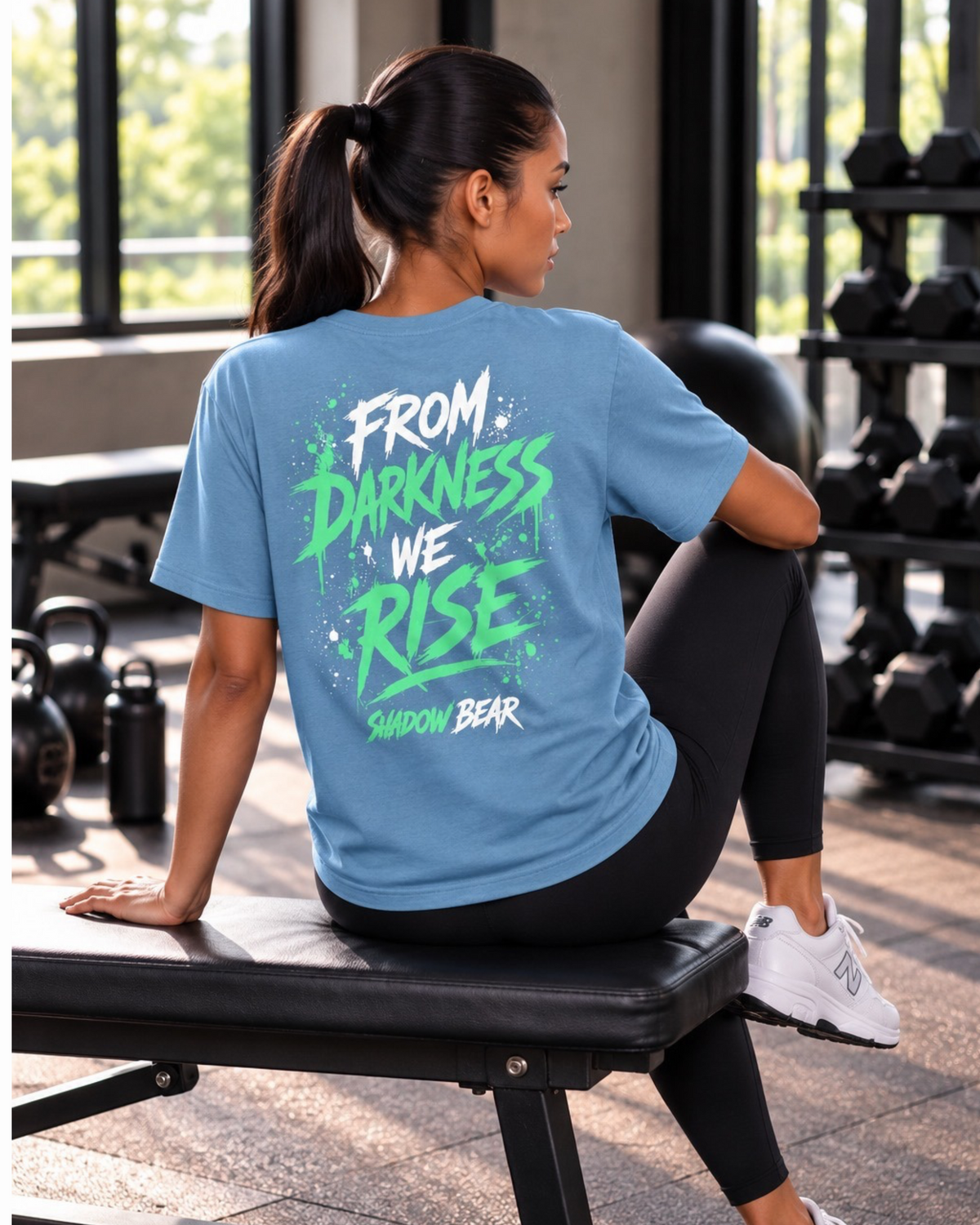 From Darkness We Rise – Blue Unisex T-Shirt