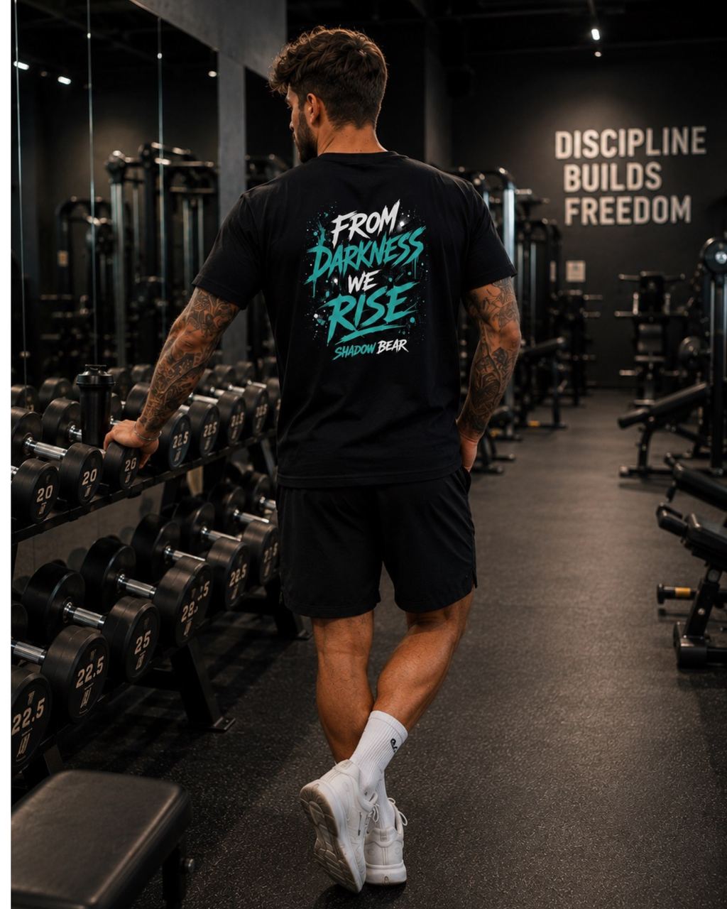 From Darkness We Rise T-Shirt – Black