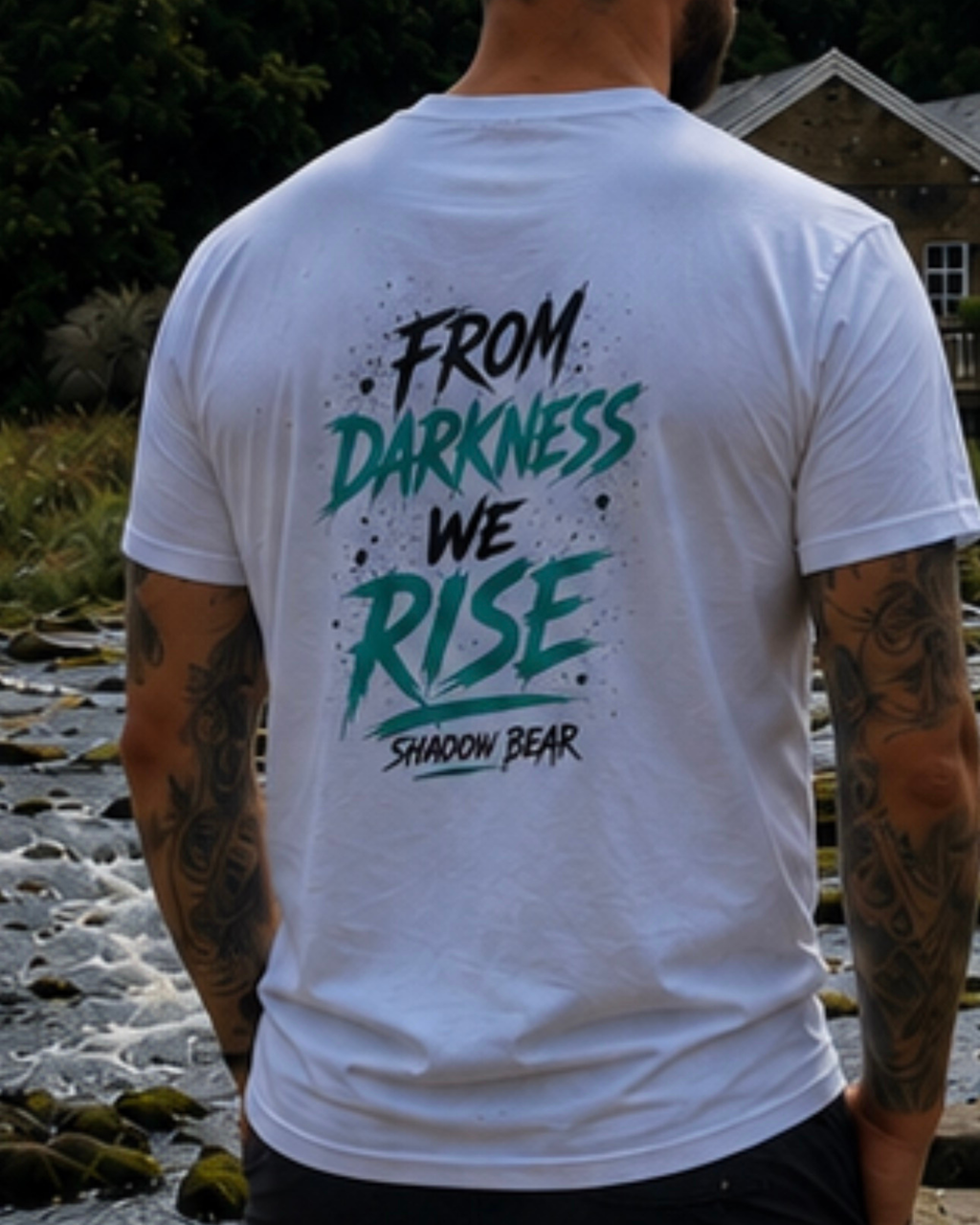 From Darkness We Rise Tee – White