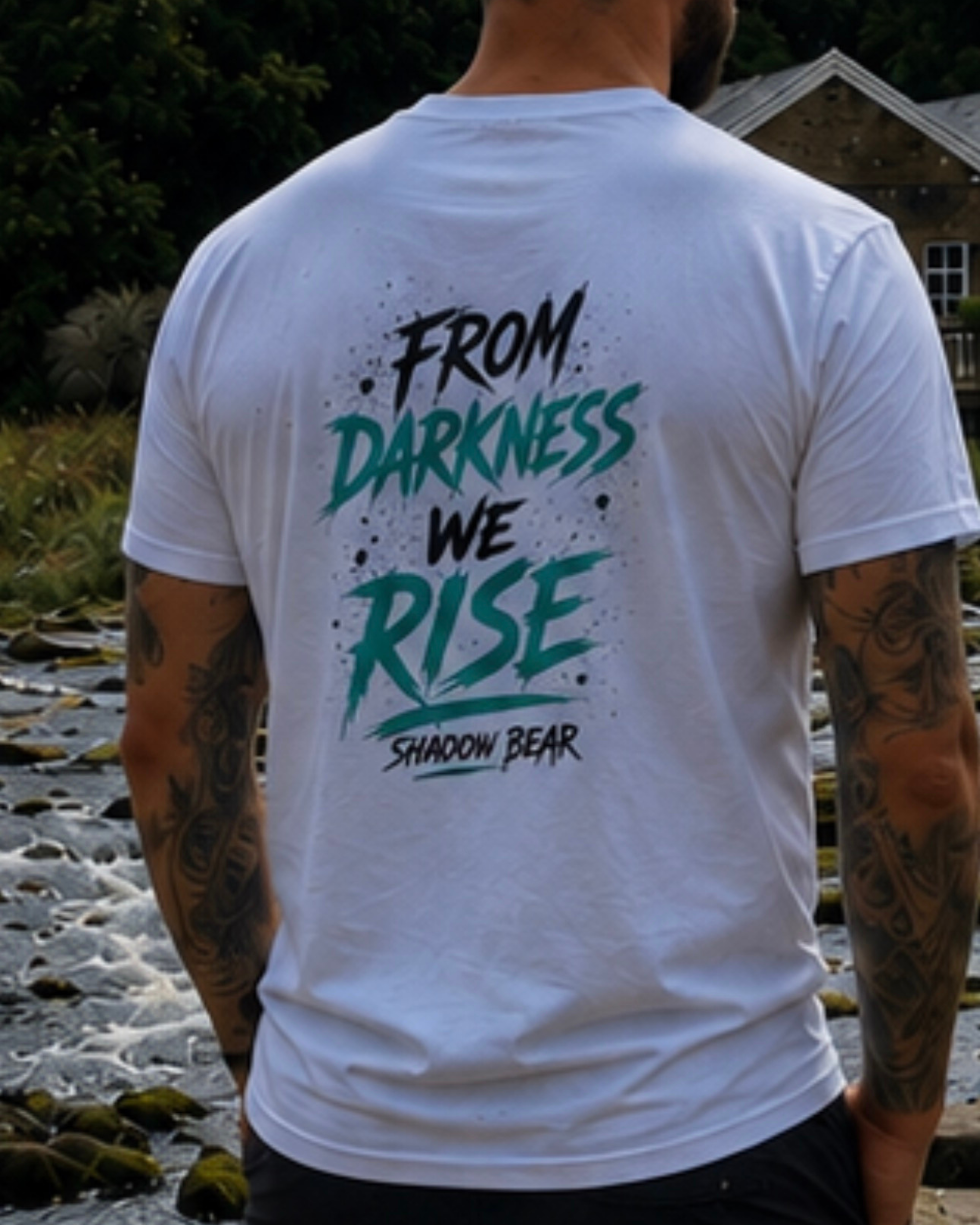 From Darkness We Rise Tee – White