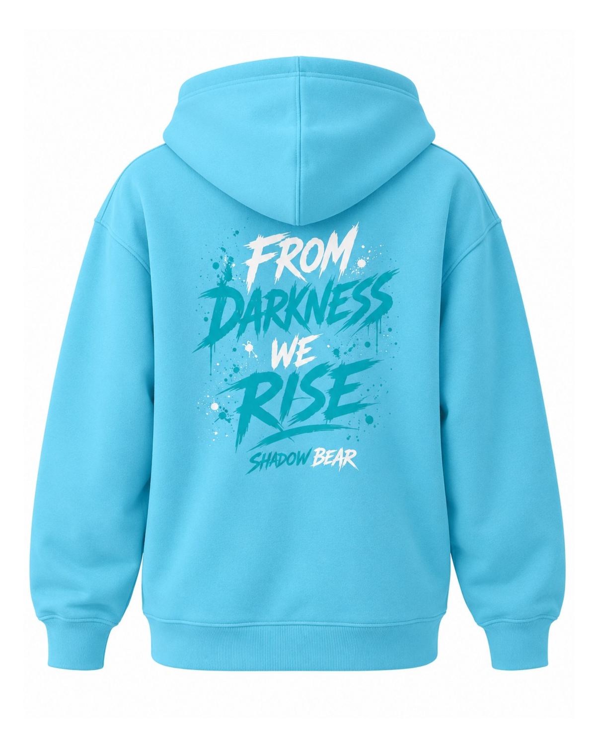 Women's Sky Blue Hoodie – From Darkness We Rise