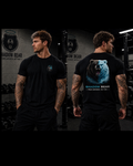 Shadow Bear - Large Bear Black Tee