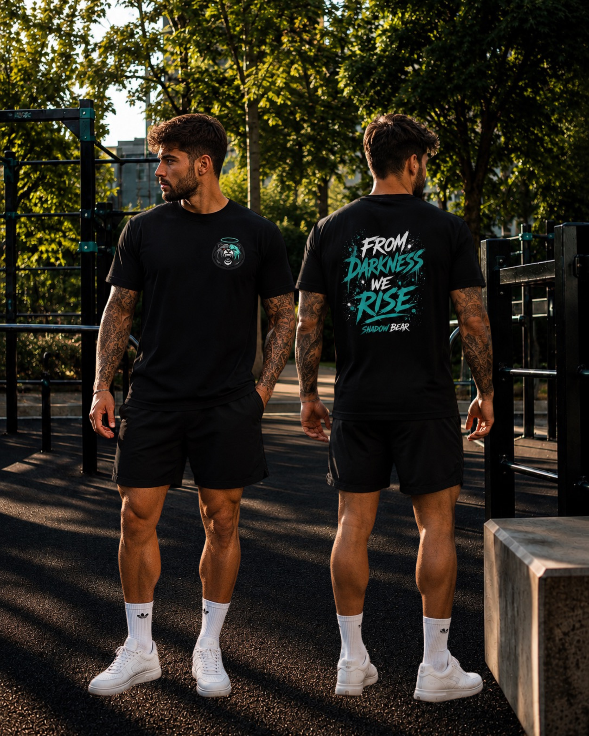 From Darkness We Rise T-Shirt – Black