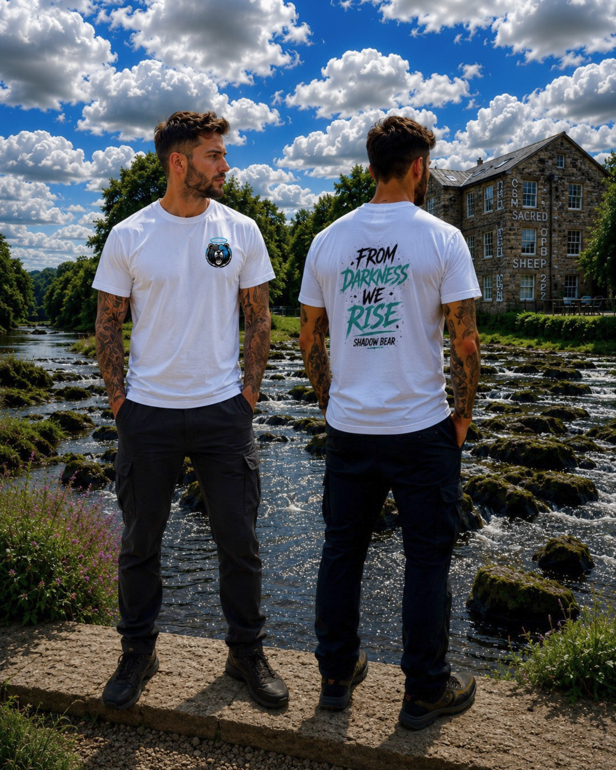 From Darkness We Rise Tee – White
