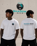 Shadow Bear Tee White